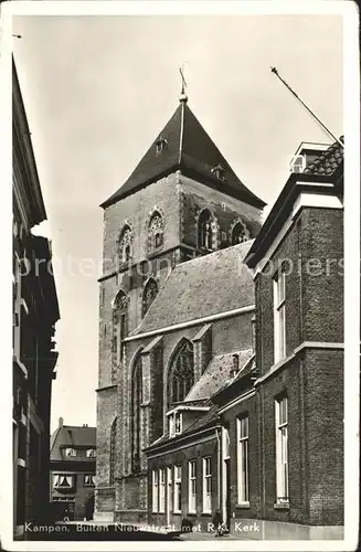 Kampen Niederlande Buiten Nieuwstraat met RK Kerk Kirche / Kampen /