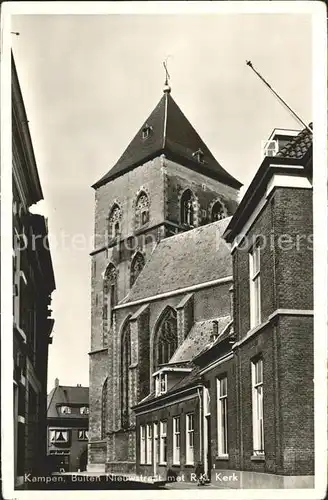 Kampen Niederlande Buiten Nieuwstraat met RK Kerk / Kampen /