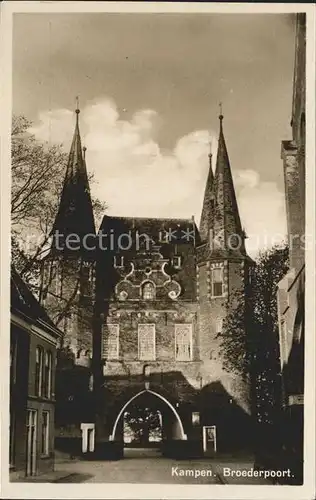 Kampen Niederlande Broederpoort Tor / Kampen /