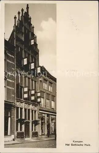 Kampen Niederlande Gothische Huis Gotik / Kampen /