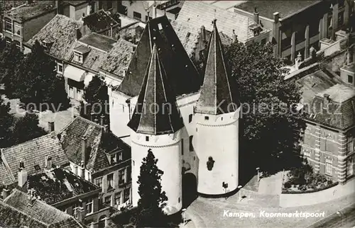 Kampen Niederlande Koornmarktspoort Fliegeraufnahme / Kampen /