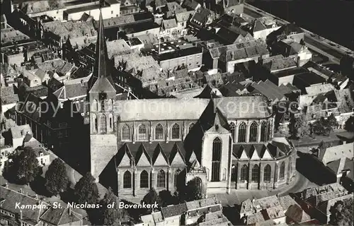 Kampen Niederlande St Nicolaas of Bovenkerk Kirche Fliegeraufnahme / Kampen /