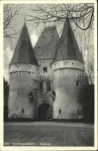 Kampen Niederlande Koornmarktspoort / Kampen /