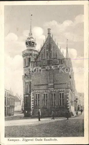 Kampen Niederlande Zijgevel Oude Raadhuis Rathaus / Kampen /