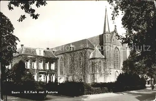 Baarn RK Kerk Met Pastorie Kirche Kat. Baarn