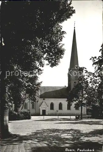 Baarn Pauluskerk Kirche Kat. Baarn