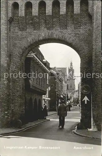 Amersfoort Langestraat Kamper Binnenpoort Kat. Amersfoort