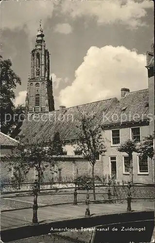 Amersfoort Toren vanaf de Zuidsingel Kat. Amersfoort