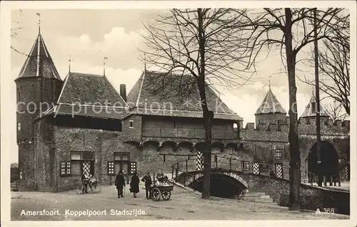 Amersfoort Koppelpoort Stadszijde Kat. Amersfoort