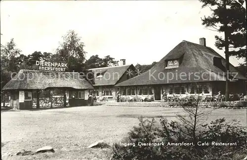 Amersfoort Dierenpark Ingang Cafe Restaurant Zoo Kat. Amersfoort