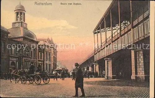 Rotterdam Beurs Station Kat. Rotterdam