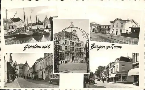 Bergen op Zoom Hafen Strassenansichten / Bergen op Zoom /