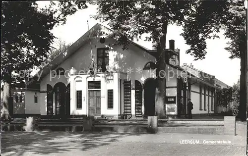 Leersum Gemeentehuis Kat. Leersum