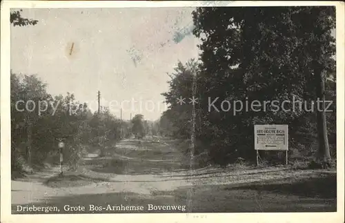 Driebergen Bos Arnhemse Bovenweg Kat. Driebergen