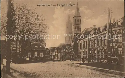 Amersfoort Lange Gracht Kat. Amersfoort