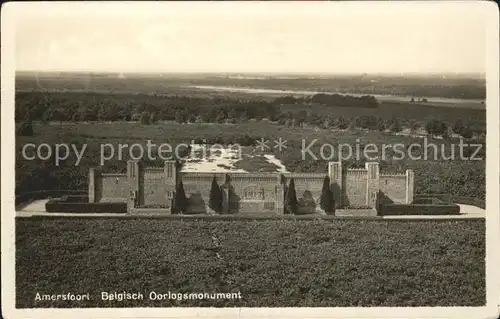 Amersfoort Belgisch Oorlogsmonument Kat. Amersfoort