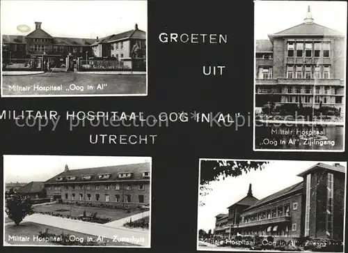 Utrecht Militair Hospitaal Kat. Utrecht