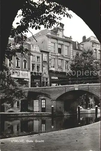 Utrecht Oude Gracht Kat. Utrecht