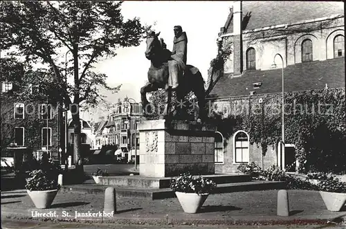 Utrecht St Janskerkhof Denkmal Kat. Utrecht