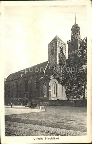 Utrecht Nicolaikerk Kirche Kat. Utrecht