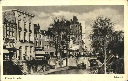 Utrecht Oude Gracht Kat. Utrecht