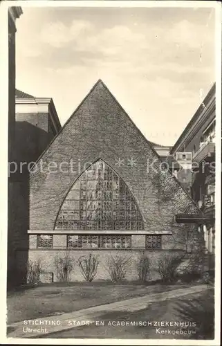 Utrecht Stichting Stads en Academisch Ziekenhuis Kerkgebouw Kat. Utrecht