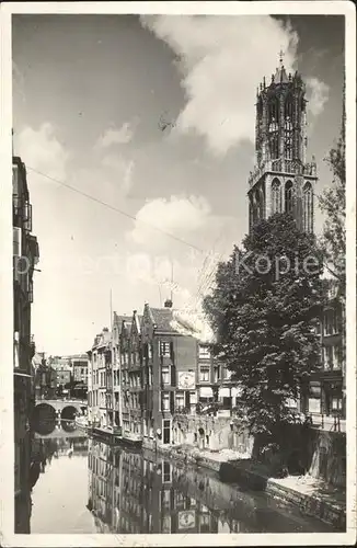 Utrecht Oude Gracht Domtoren Kat. Utrecht