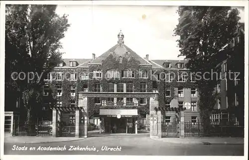 Utrecht Stads en Academisch Ziekenhuis Krankenhaus Kat. Utrecht