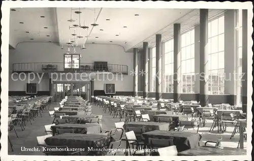 Utrecht Kromhoutkazerne Cantine Kat. Utrecht