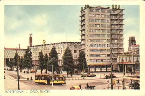 Rotterdam Coolsingel Strassenbahn Kat. Rotterdam