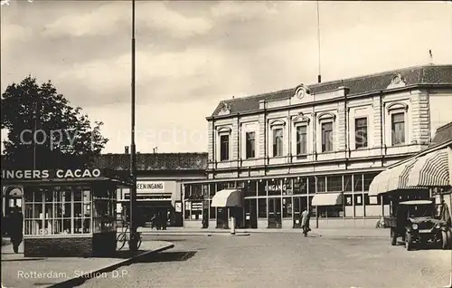 Rotterdam Station Bahnhof Kat. Rotterdam