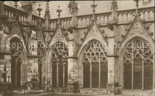 Utrecht Kloostergang Kloster Kat. Utrecht