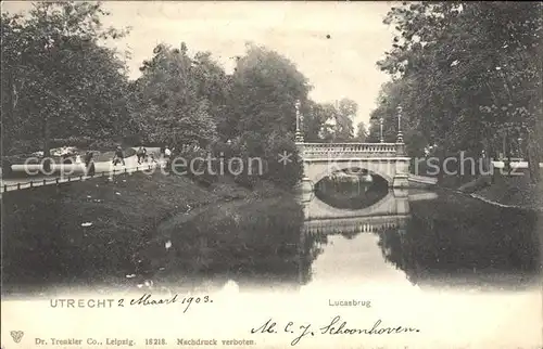 Utrecht Lucasbrug Bruecke Kat. Utrecht