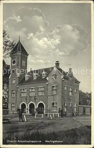 Utrecht Kromhoutkazerne Wachtgebouw Kaserne Kat. Utrecht