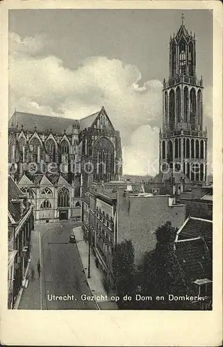 Utrecht Dom en Domkerk Kat. Utrecht