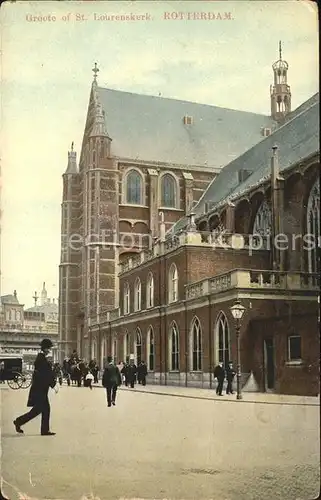 Rotterdam Groote of St Laurenskerk Kirche Kat. Rotterdam