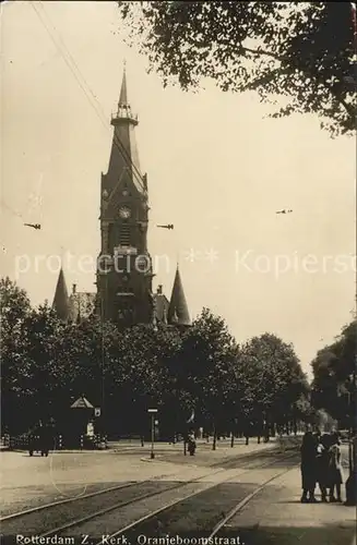 Rotterdam Kerk Oranjedorpstraat Kirche Kat. Rotterdam