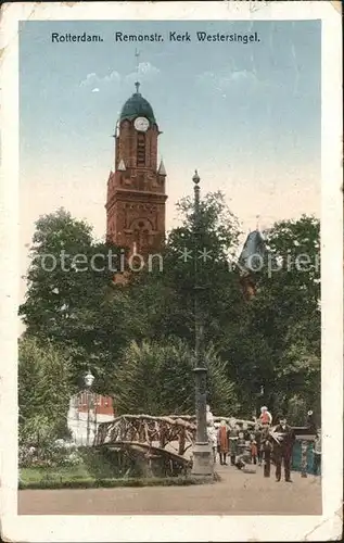 Rotterdam Remonstrandsche Kerk Westersingel Kirche Kat. Rotterdam