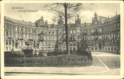 Rotterdam Koningin Emmaplein Kat. Rotterdam