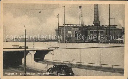 Rotterdam Viaduct bij Brielschelann Kat. Rotterdam