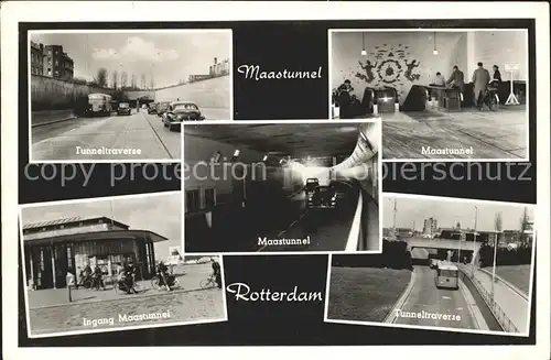 Rotterdam Maastunnel Kat. Rotterdam