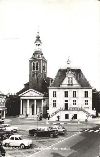 Roosendaal St Janskerk met Oud Raadhuis Kat. Roosendaal