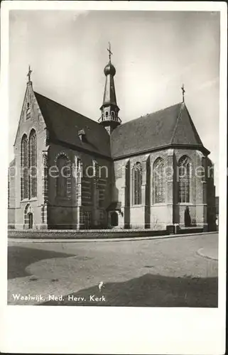 Waalwijk Ned Herv Kerk Kirche Kat. Waalwijk