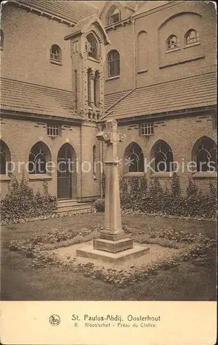 Oosterhout Sint Paulusabdij Kloosterhof Kat. Oosterhout