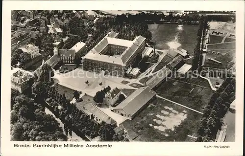 Breda Noord Brabant Fliegeraufnahme Militaire Academie Kat. Breda