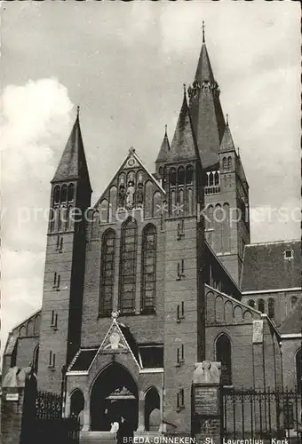 Breda Noord Brabant Ginneken St. Laurentius Kerk Kat. Breda