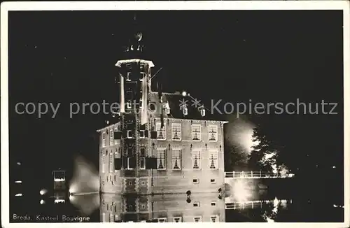 Breda Noord Brabant Kasteel Bouvrigne Kat. Breda