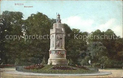 Breda Noord Brabant Monument Kat. Breda