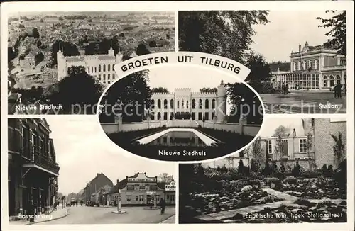 Tilburg Station Stadhuis Kat. Tilburg