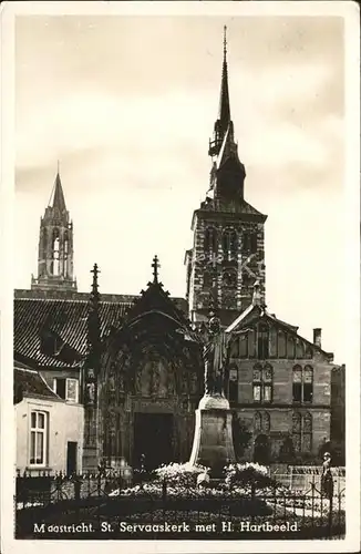 Maastricht St. Servaaskerk met H. Hartbeeld Kat. Maastricht